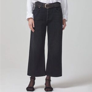 Citizens of Humanity Gaucho Jeans Size 24 Black